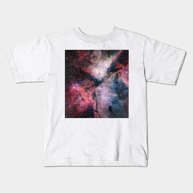 Carina Nebula (C020/0525) Kids T-Shirt by SciencePhoto